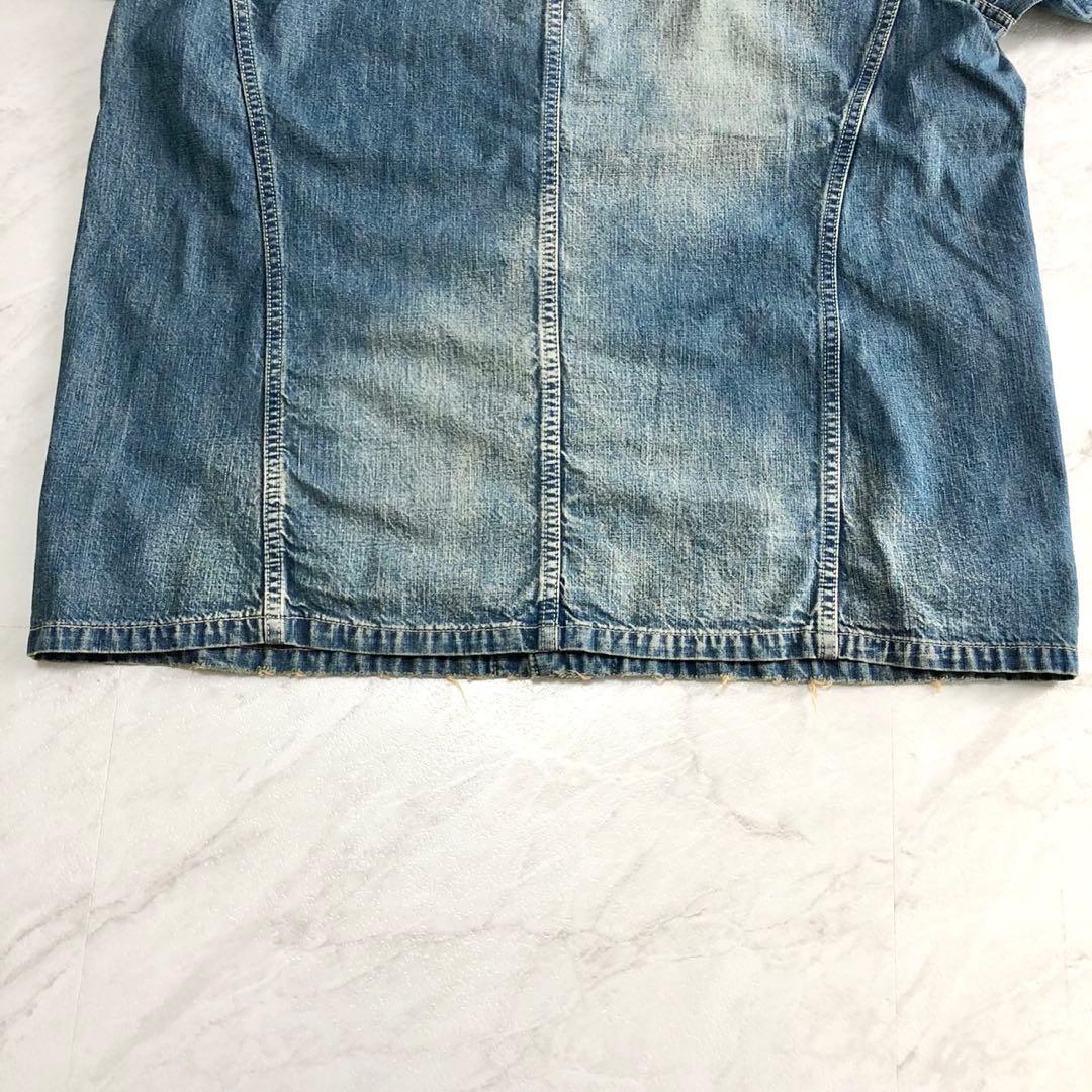 【希少 美品】 fullcount カバーオール 大戦モデル ダメージ 44