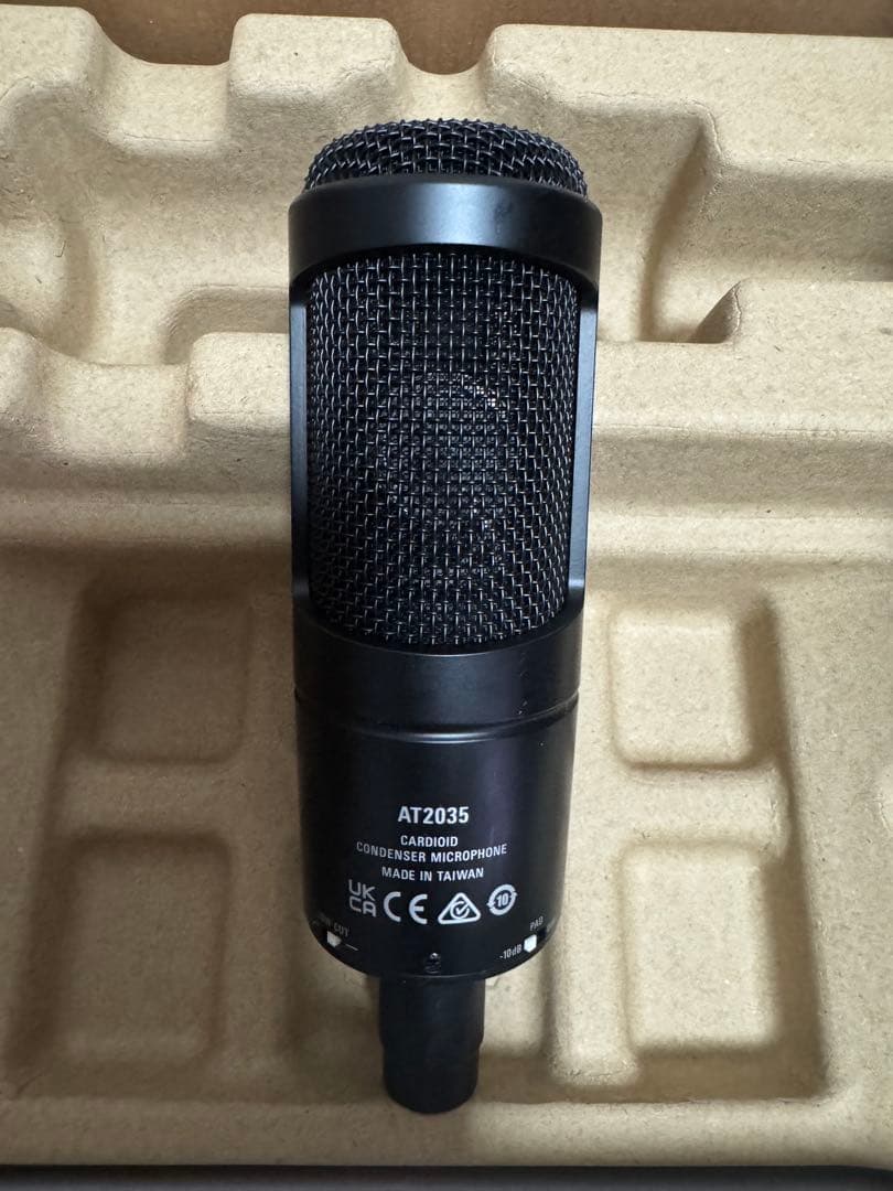 【中古】Audio-Technica AT2035 ショックマウント付属