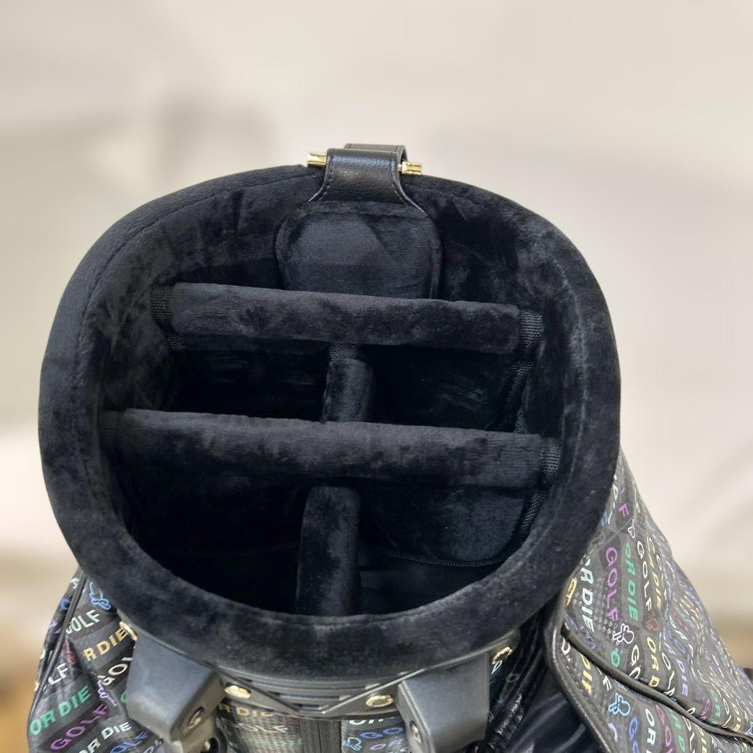 新品❤️マークアンドロナ❤️GOLF OR DIE キャディバッグ