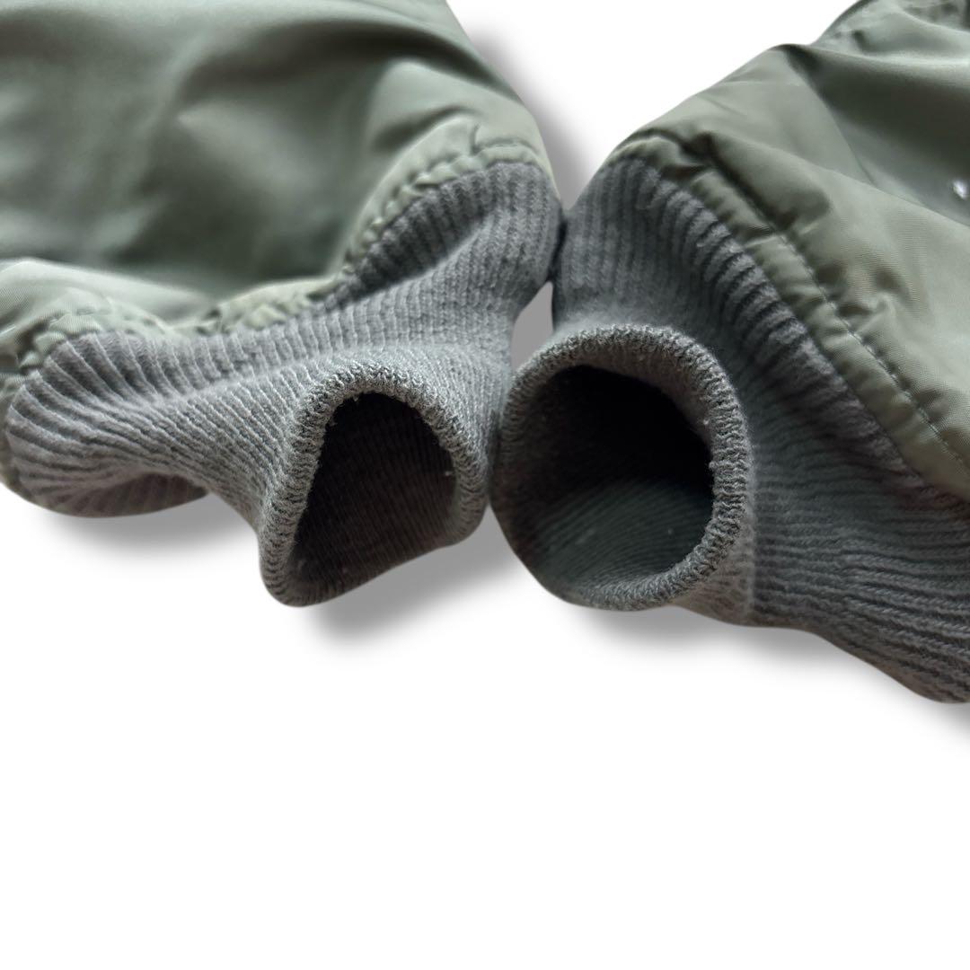 美品 ALPHA N-2B 90s フライトジャケット ブルゾン カーキー S