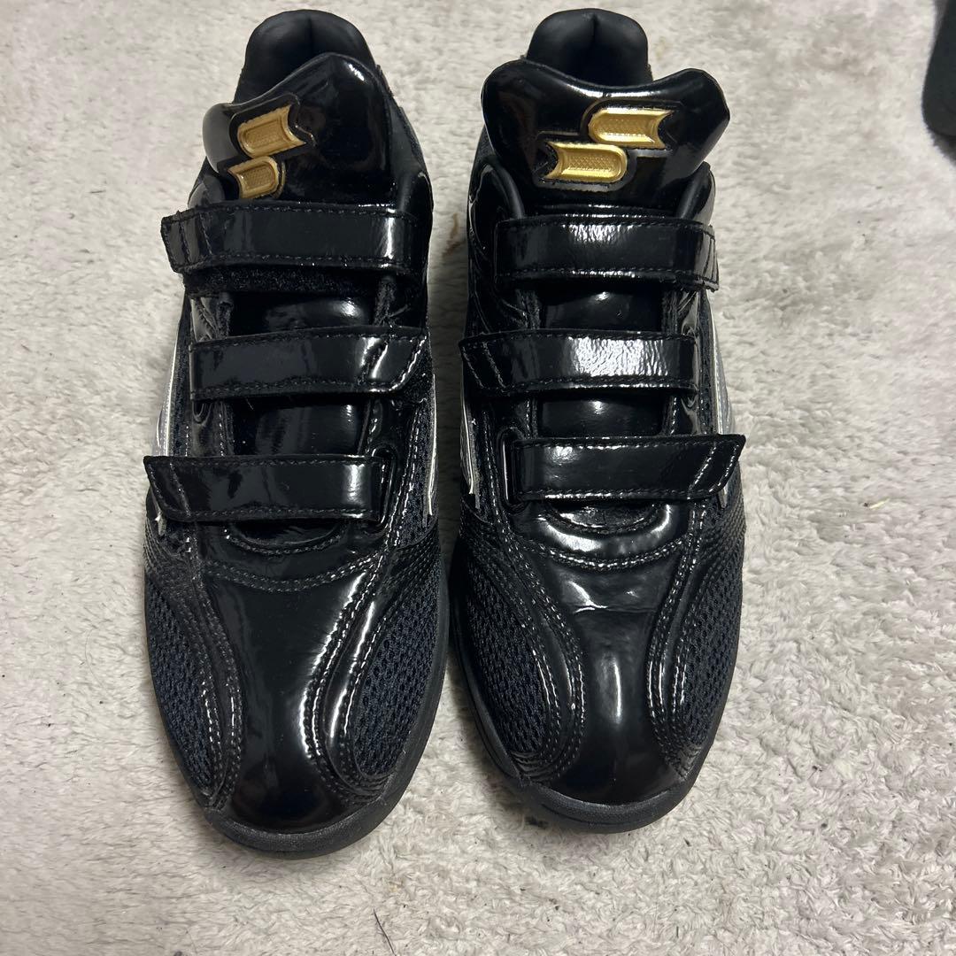 SSK トレーニングシューズブラック/シルバー