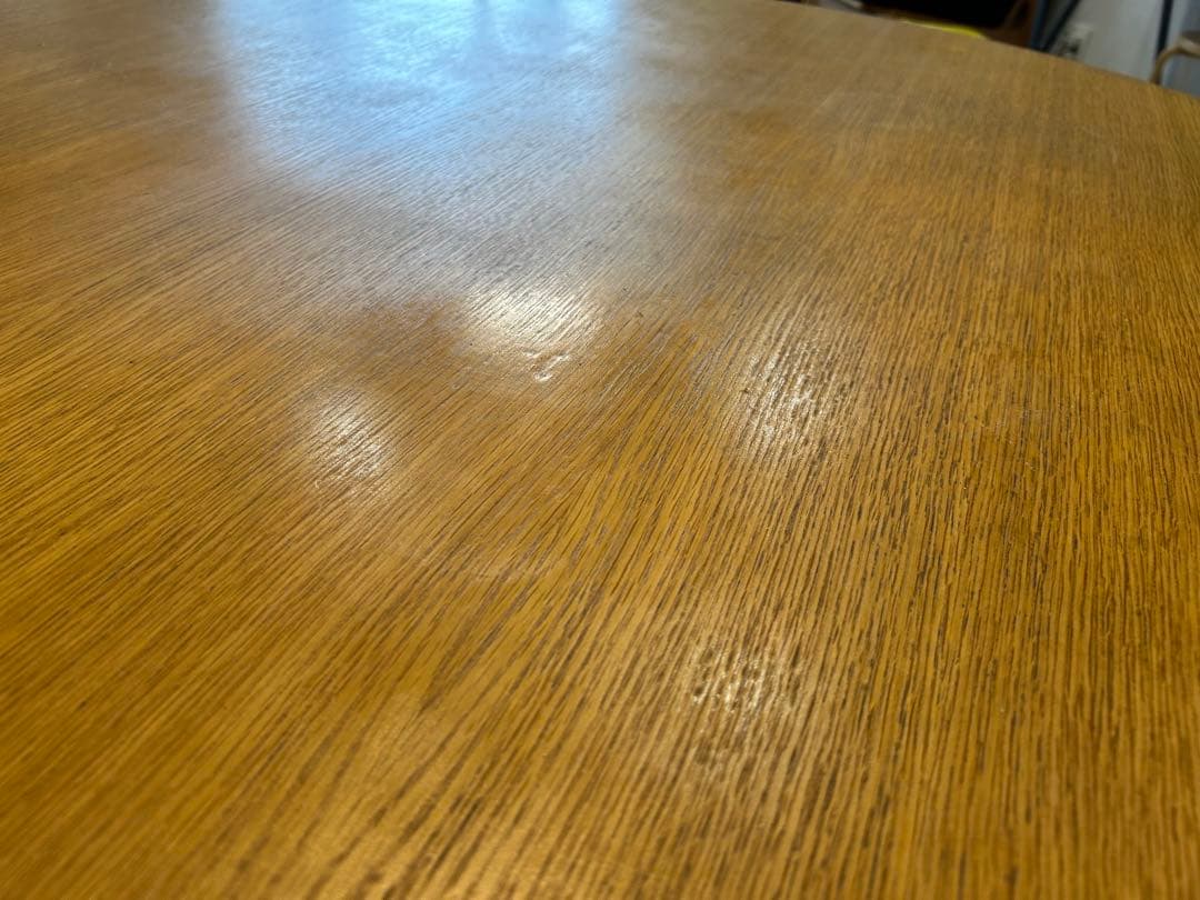 YU様限定[期間限定2/19］無印良品 天然木オーク材ダイニングテーブル・丸