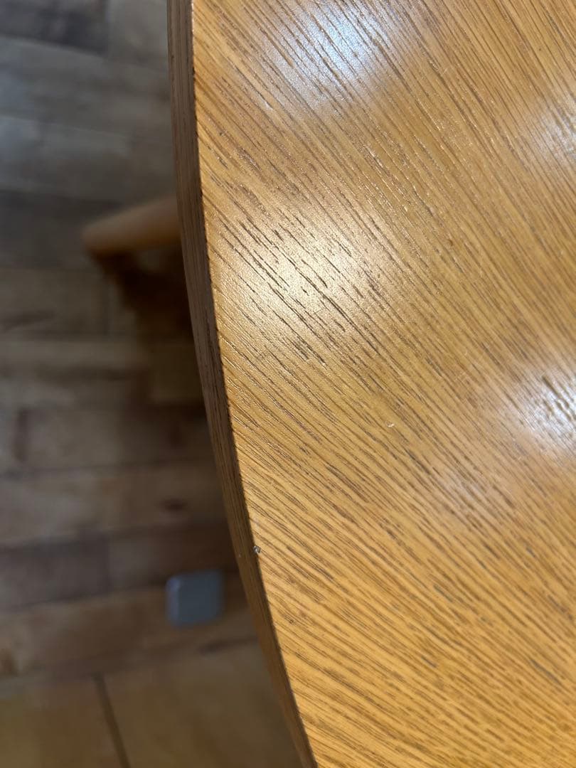 YU様限定[期間限定2/19］無印良品 天然木オーク材ダイニングテーブル・丸