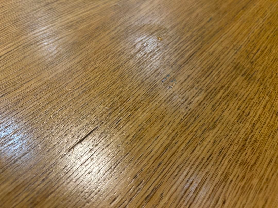 YU様限定[期間限定2/19］無印良品 天然木オーク材ダイニングテーブル・丸