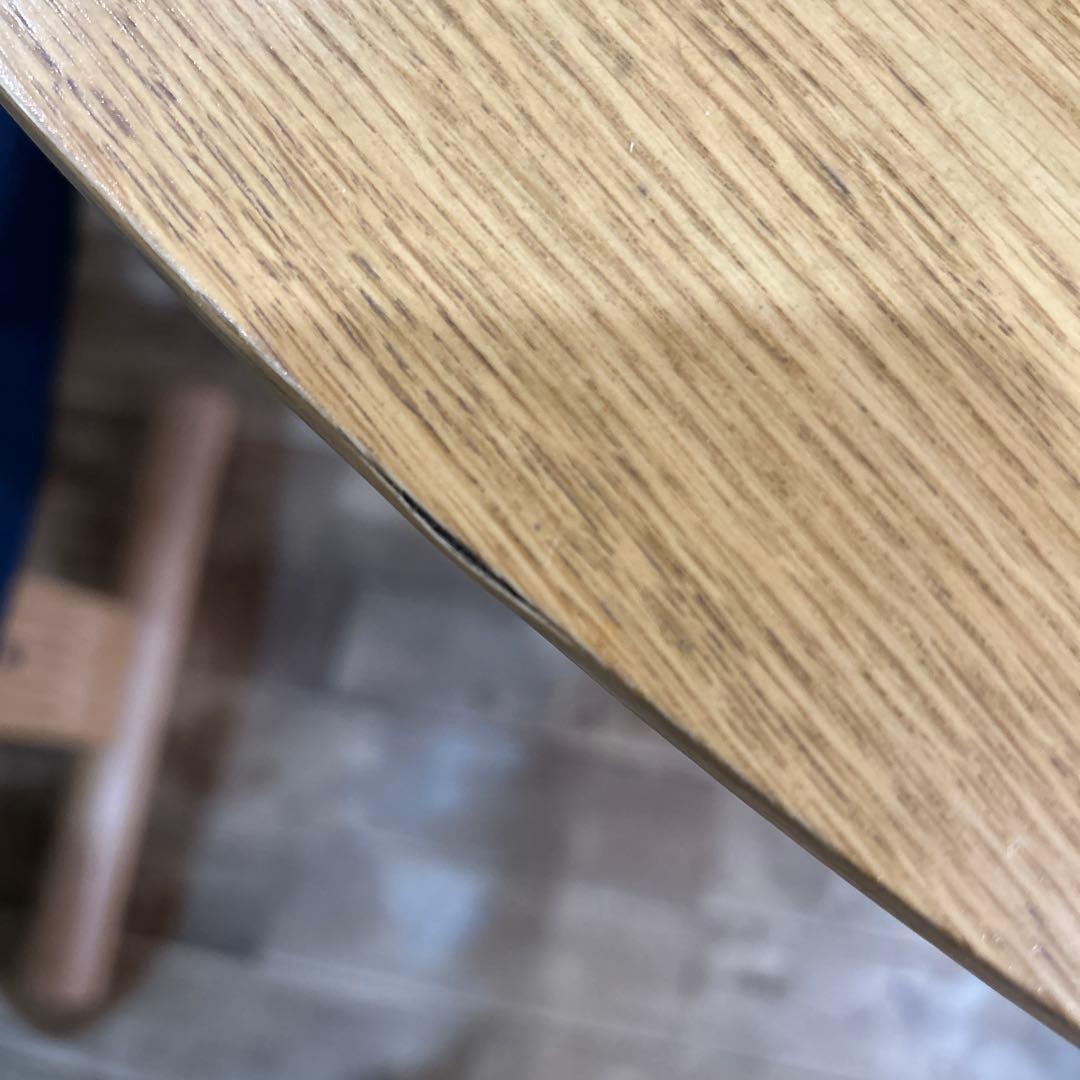 YU様限定[期間限定2/19］無印良品 天然木オーク材ダイニングテーブル・丸