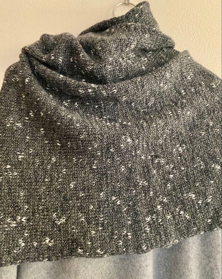 ヨーガンレール　美品　ウールコットンのケープ　ババグーリ