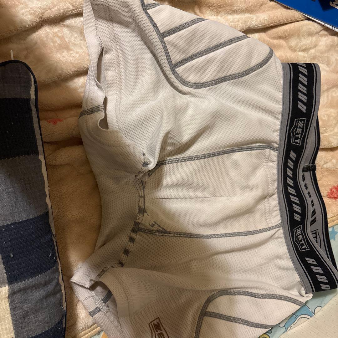 スライディングパンツ ホワイト メッシュ