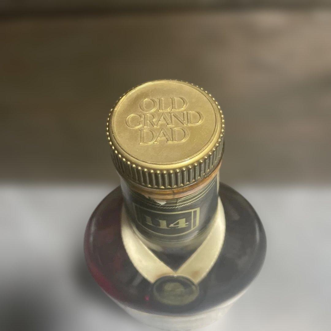 Old Grand Dad 114 ウイスキー LOＴ N O18訳あり
