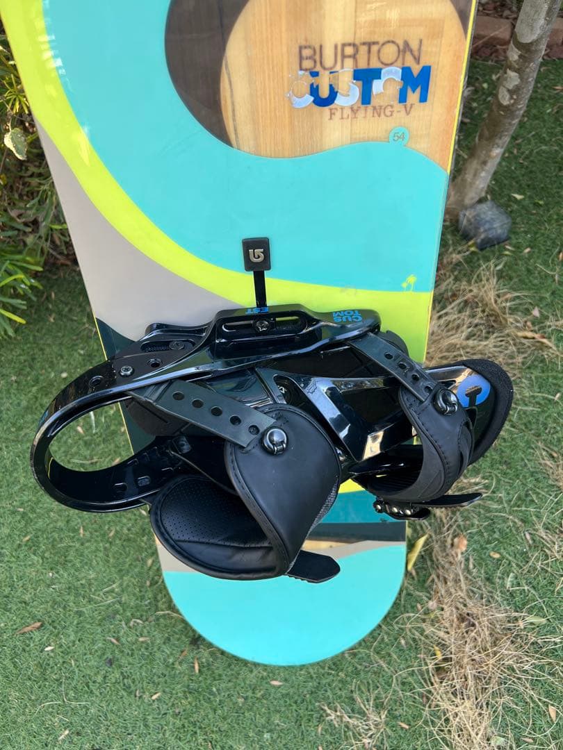 BURTON CUSTOM スノーボード バインディング付き