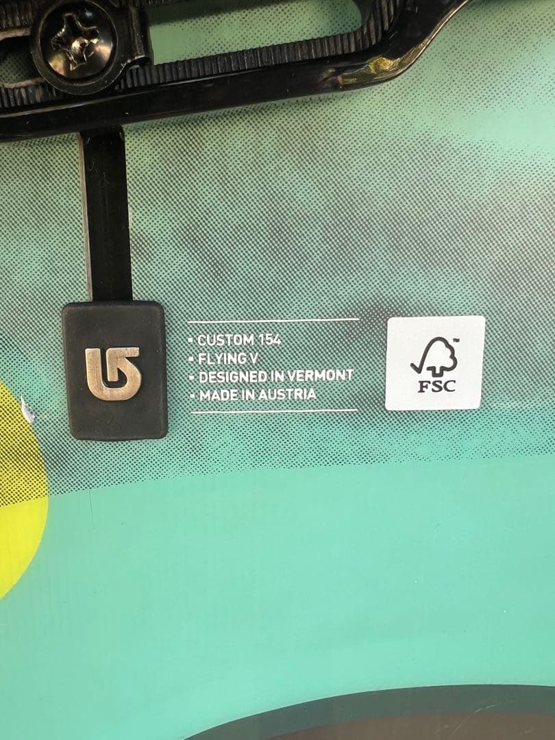 BURTON CUSTOM スノーボード バインディング付き