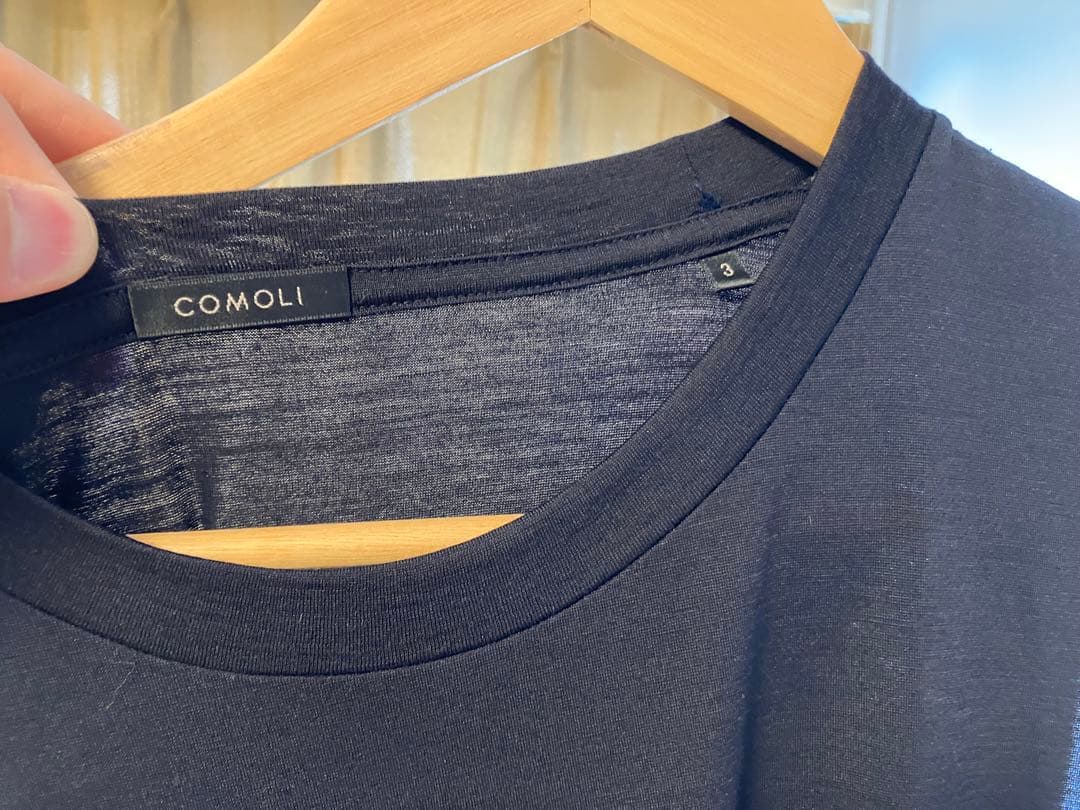 COMOLI コモリ V01-05015 ウール天竺 ノースリーブ 3