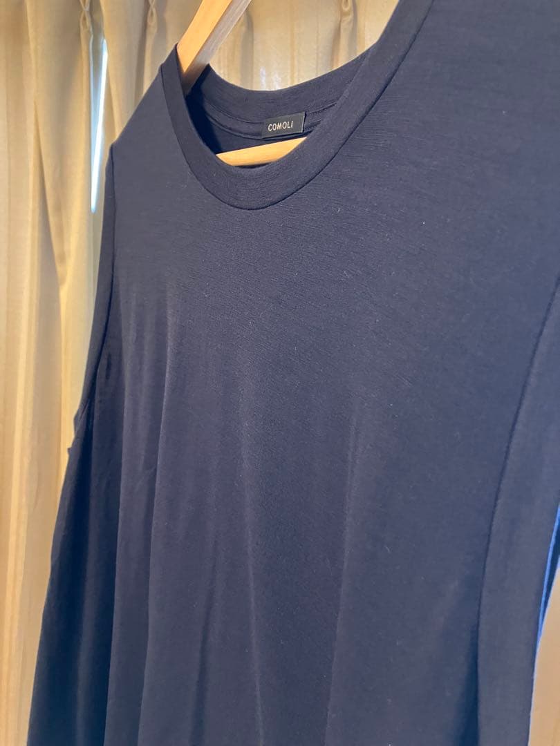 COMOLI コモリ V01-05015 ウール天竺 ノースリーブ 3