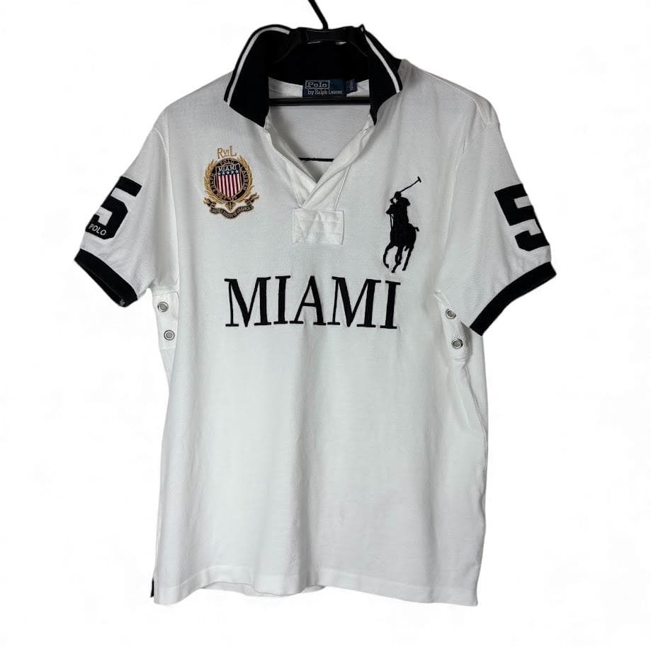Ralph Lauren ラルフローレン ポロシャツ MIAMI 5 L