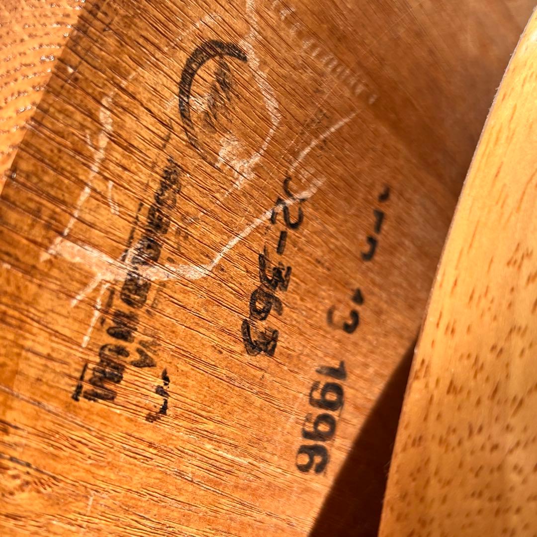 ②ウッド ウィンザーチェア　カウンターチェア 回転椅子 スポークチェア