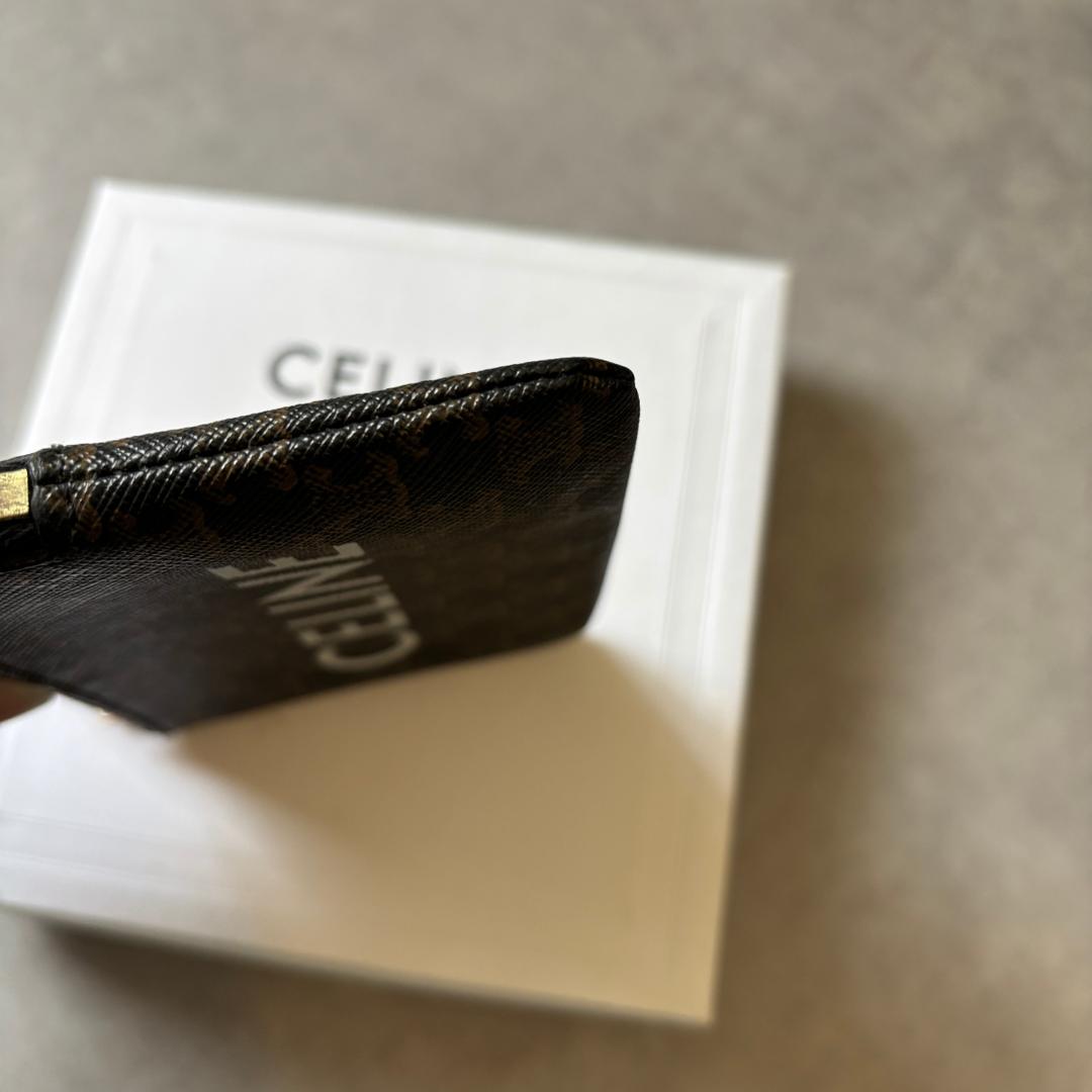 美品 CELINE ケース＆カードケーストリオンフキャンバス