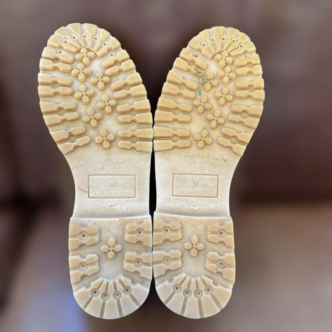 ジェイエムウェストン 690 ヨット 希少廃盤ロシアンカーフ仕様タンブラウン７Ｃ