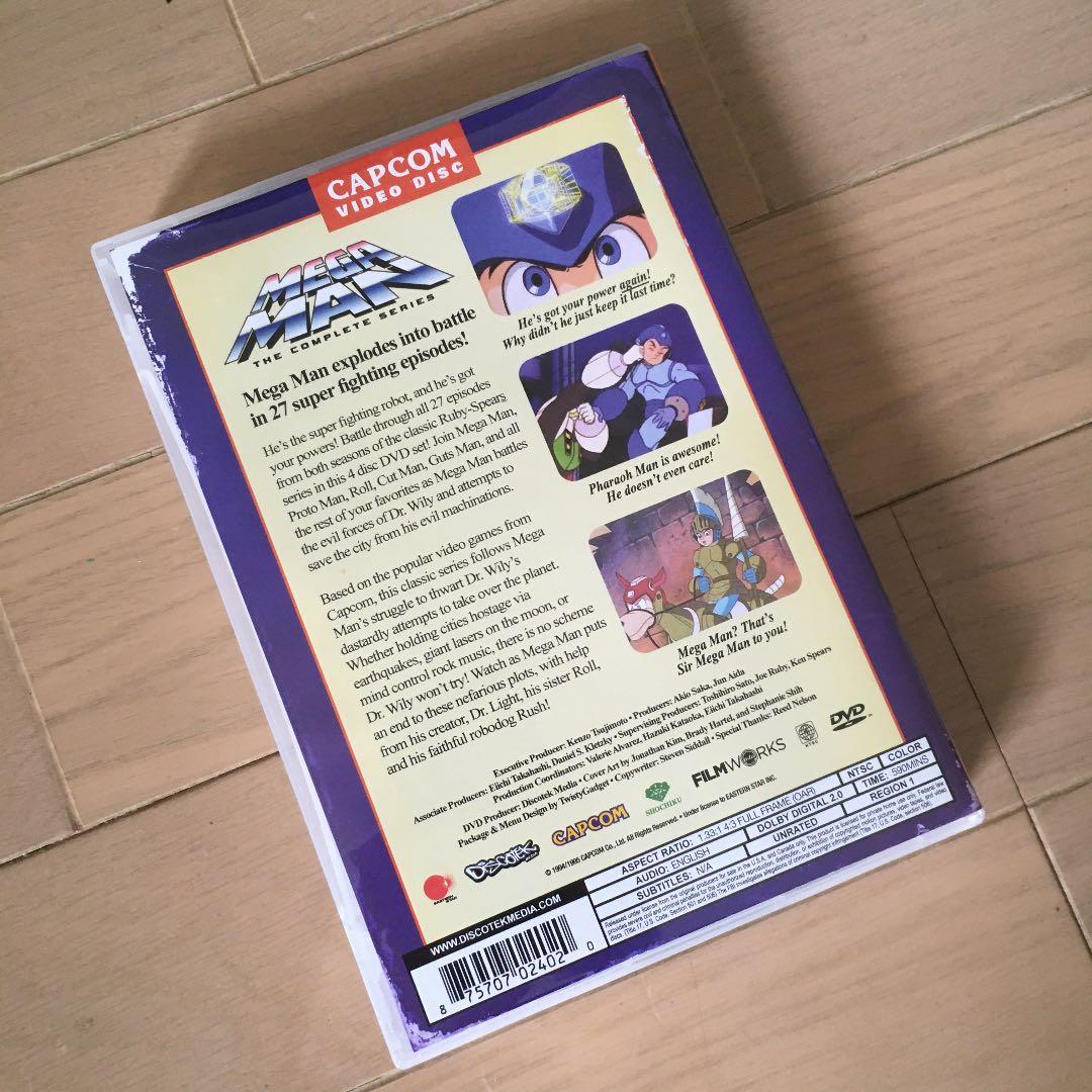 ロックマンUSA Mega Man 1994 TV 完全版DVD (北米版)
