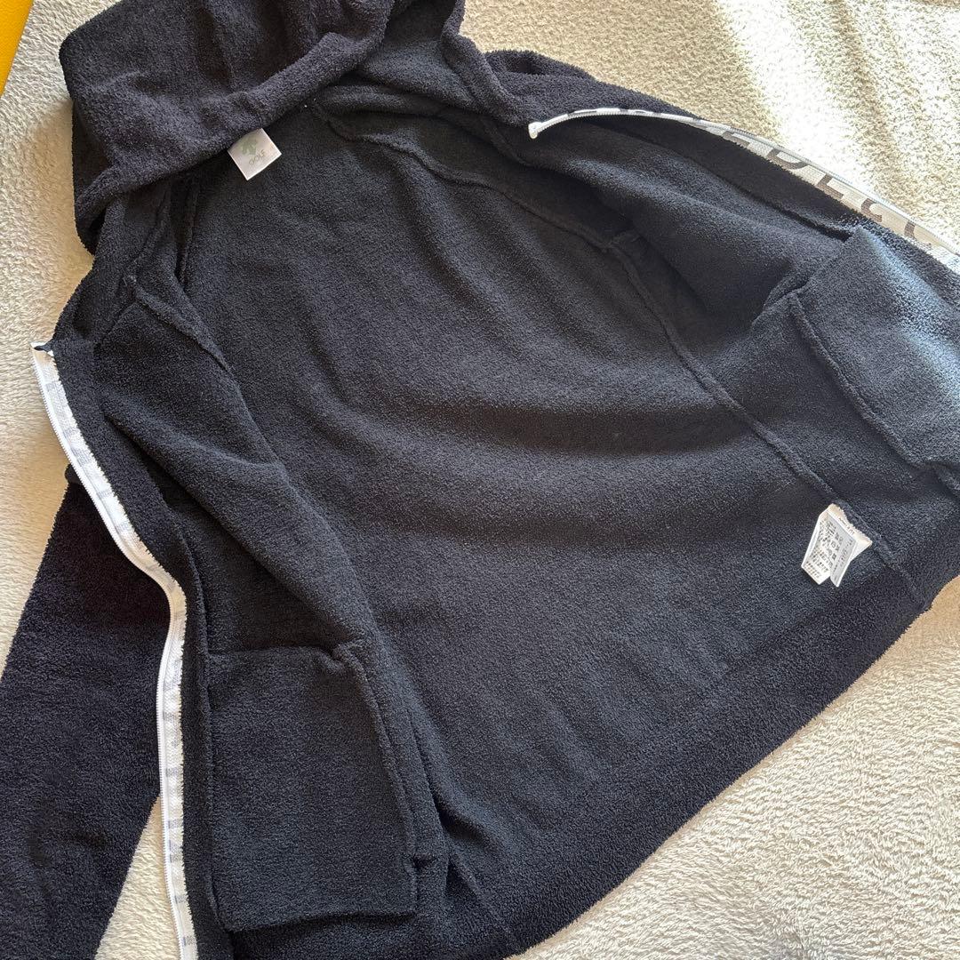 デサント　モールニット　パーカー　ブラック　L 1回のみ着画美品