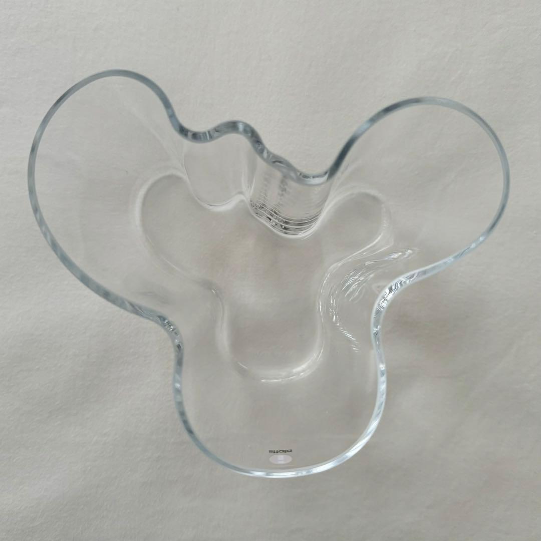 イッタラアルヴァアアルトAlvar Aaltoフラワーベースクリア