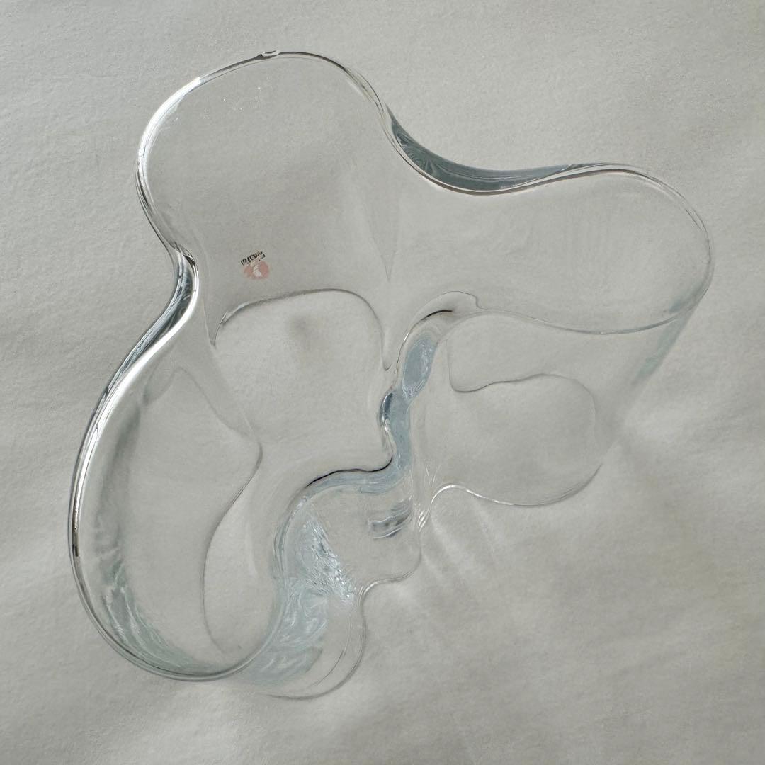 イッタラアルヴァアアルトAlvar Aaltoフラワーベースクリア