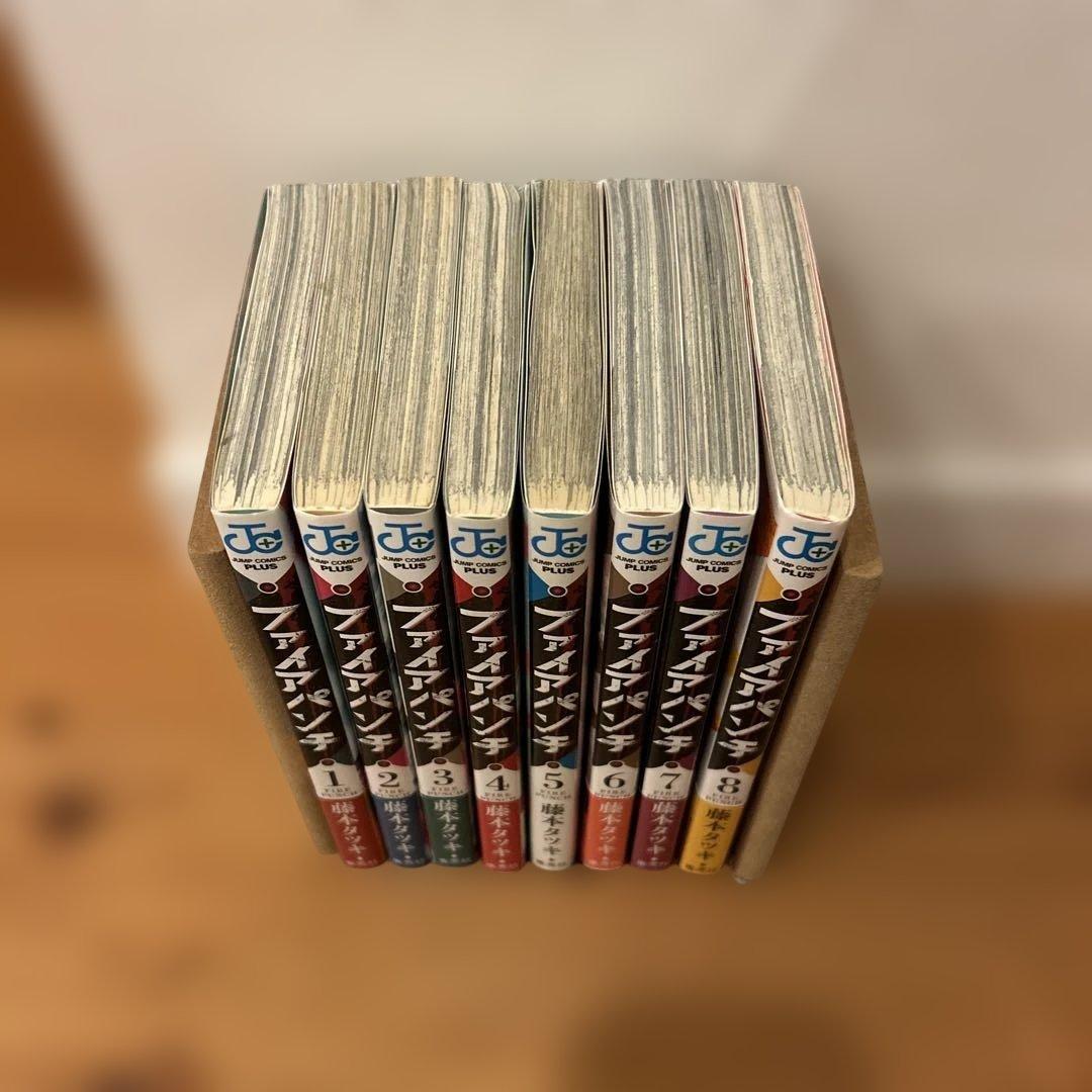 ファイアパンチ 1〜8巻　全巻初版　帯、ジャンパラ付き（５巻以外）