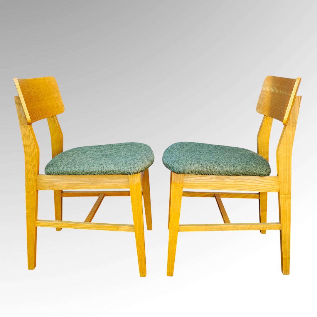 フランフラン Francfranc 北欧風 天然木 コムンチェア 2脚セット