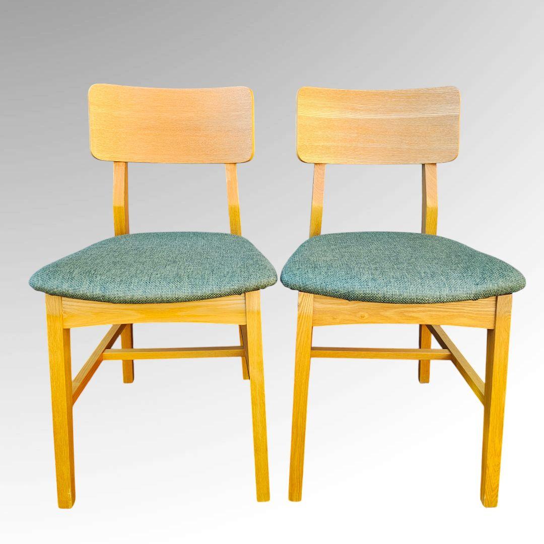 フランフラン Francfranc 北欧風 天然木 コムンチェア 2脚セット