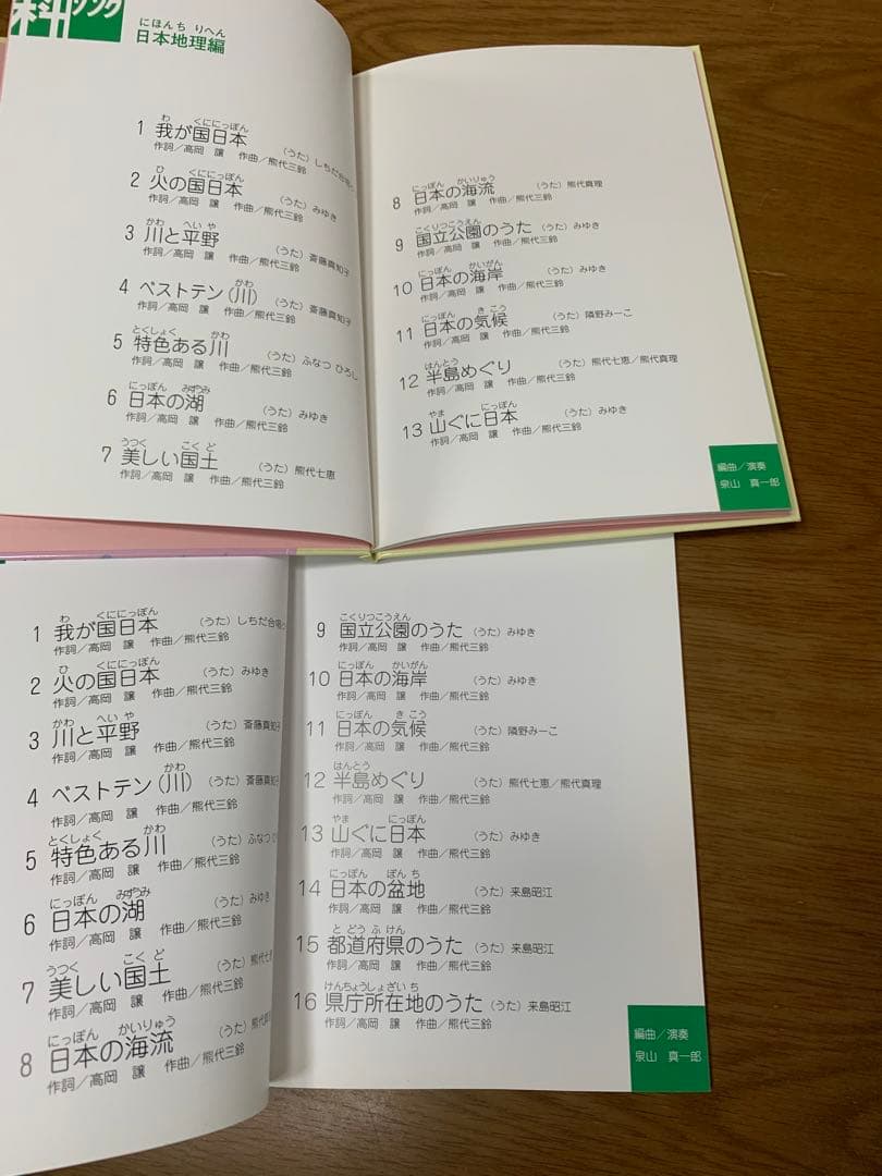 1/31までのお値下げです‼️ しちだ　理科ソング　社会科ソング　CD付き