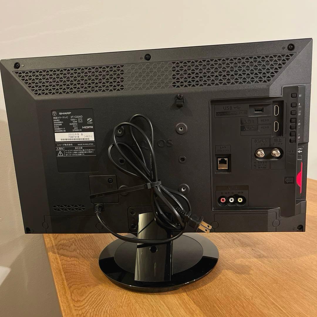 SHARP 液晶テレビ ／ SONY Blu-Ray DVD プレーヤーセット