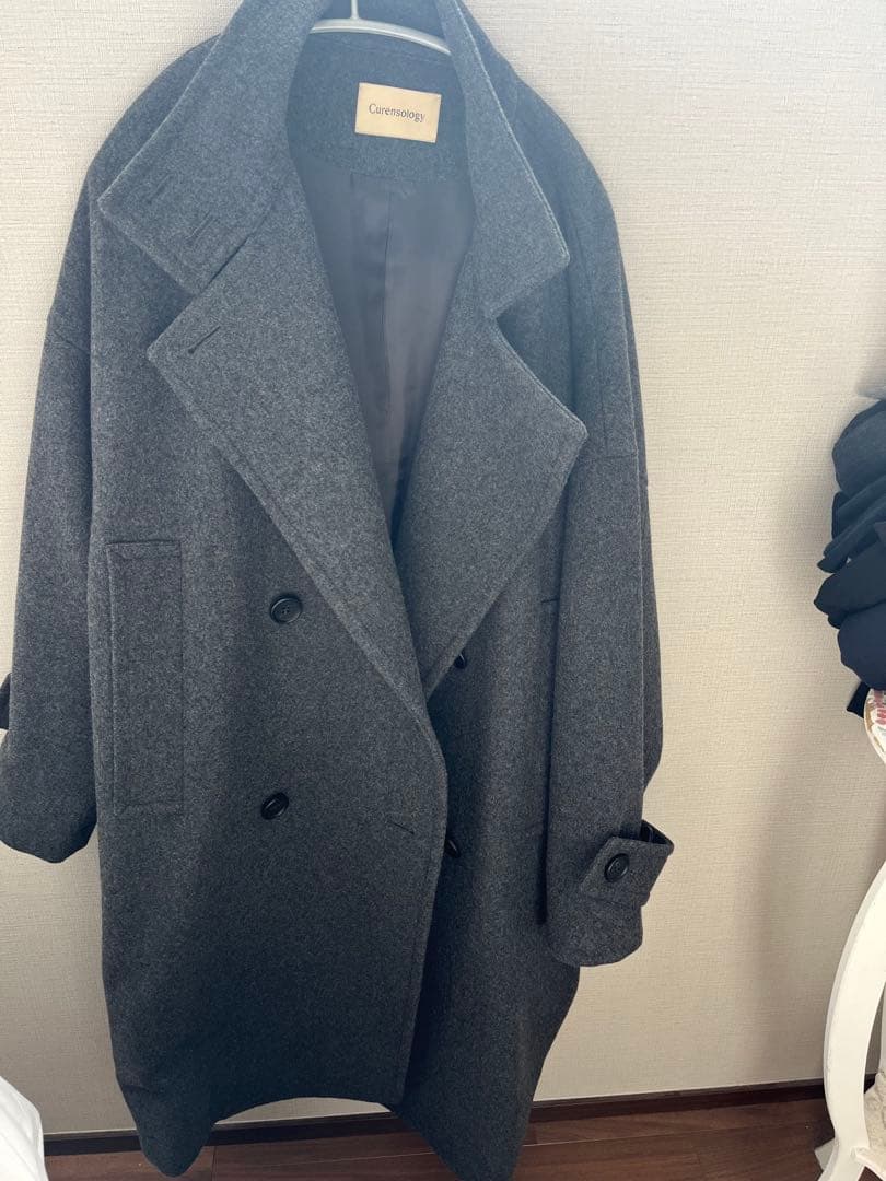 最終お値下げ！美品カレンソロジーメルトンスタンドカラーコート