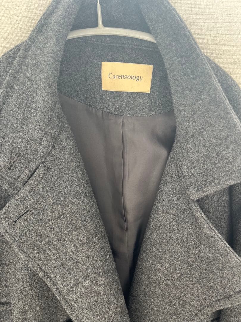 最終お値下げ！美品カレンソロジーメルトンスタンドカラーコート