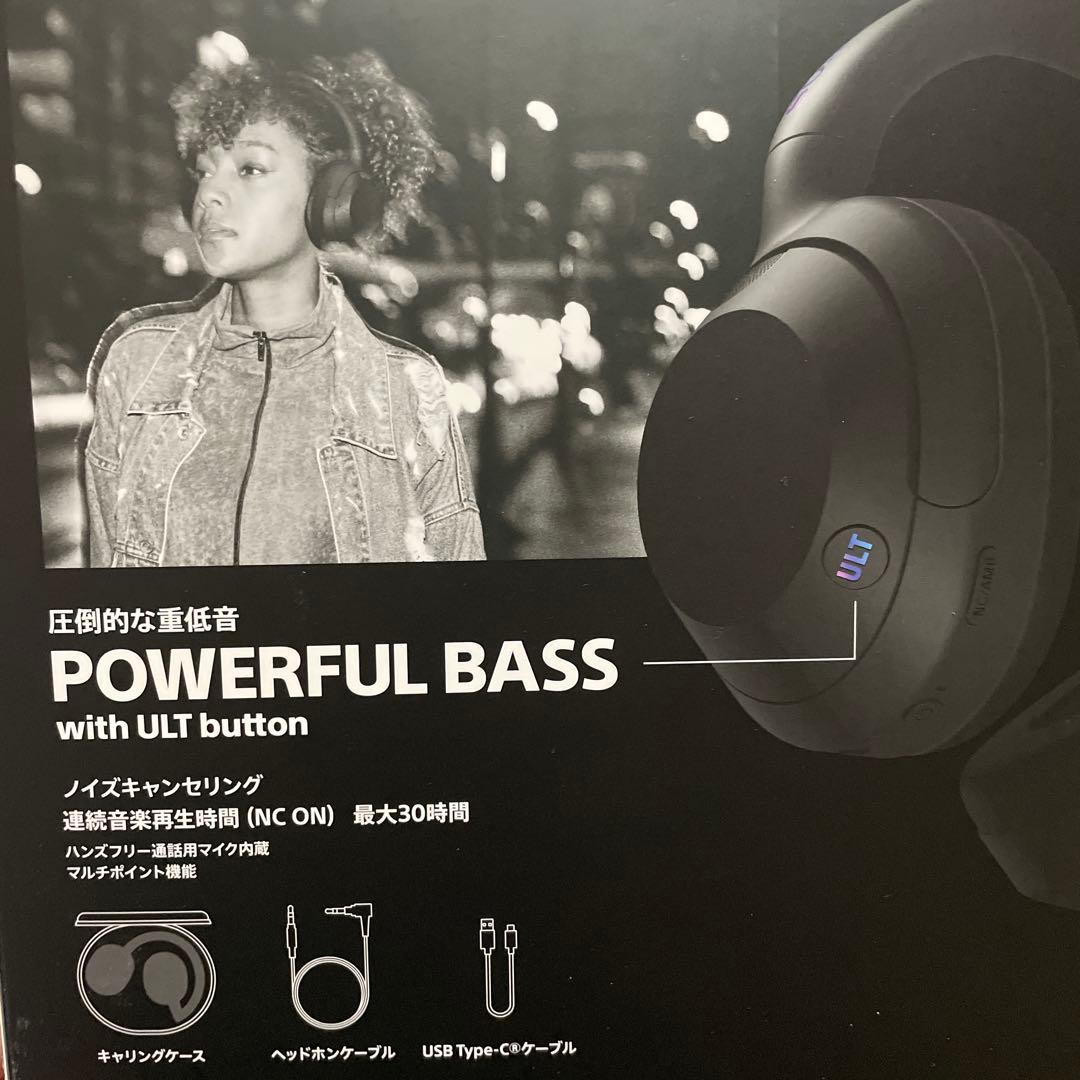 ヘッドホン SONY ULT WEAR WH-ULT900N BLACK