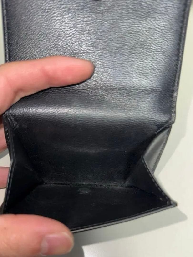 BALENCIAGA 黒 三つ折り財布