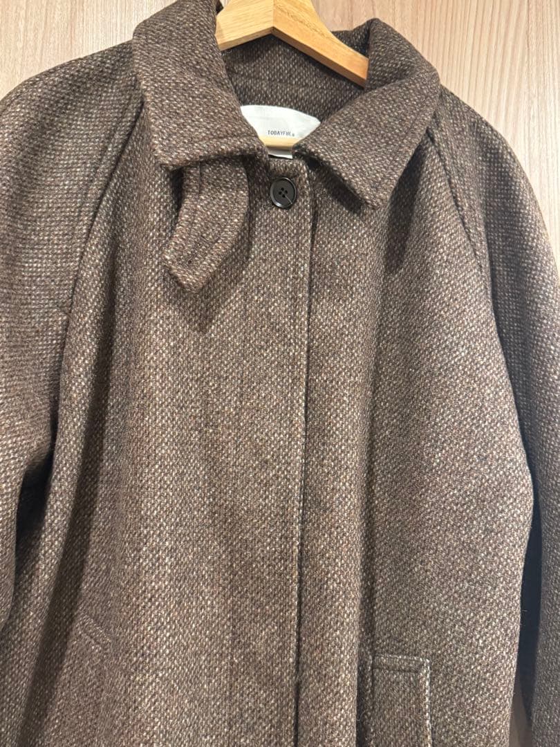 ジャケット・アウター TODAYFUL Mixwool Raglan Coat