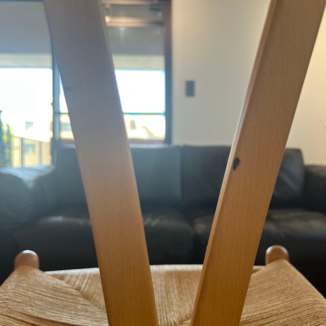 Yチェア(ビーチ材ソープ仕上げ45センチ)