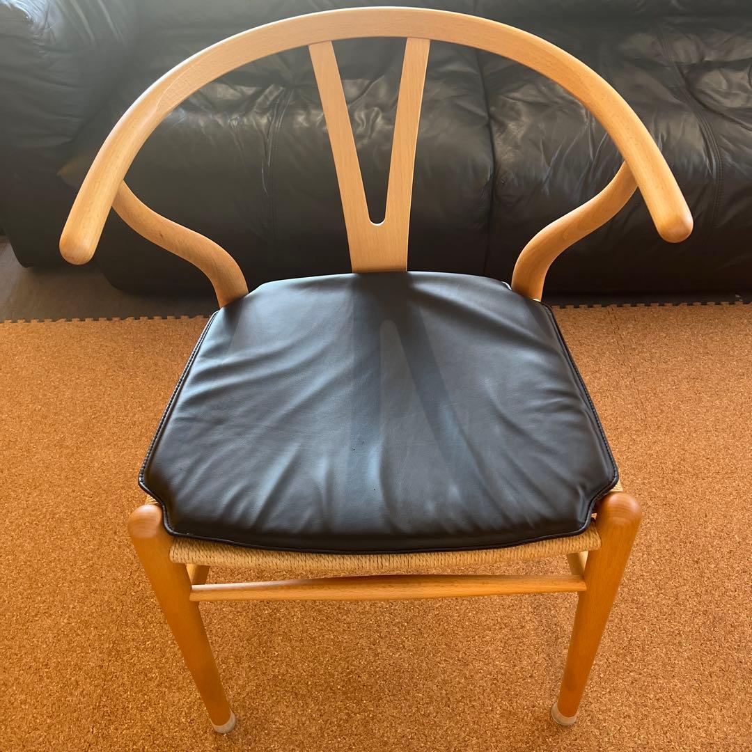 Yチェア(ビーチ材ソープ仕上げ45センチ)