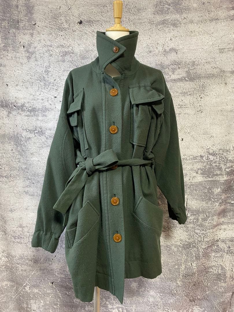 ヴィヴィアンウエストウッドレッドレーベル　変形ロングコート