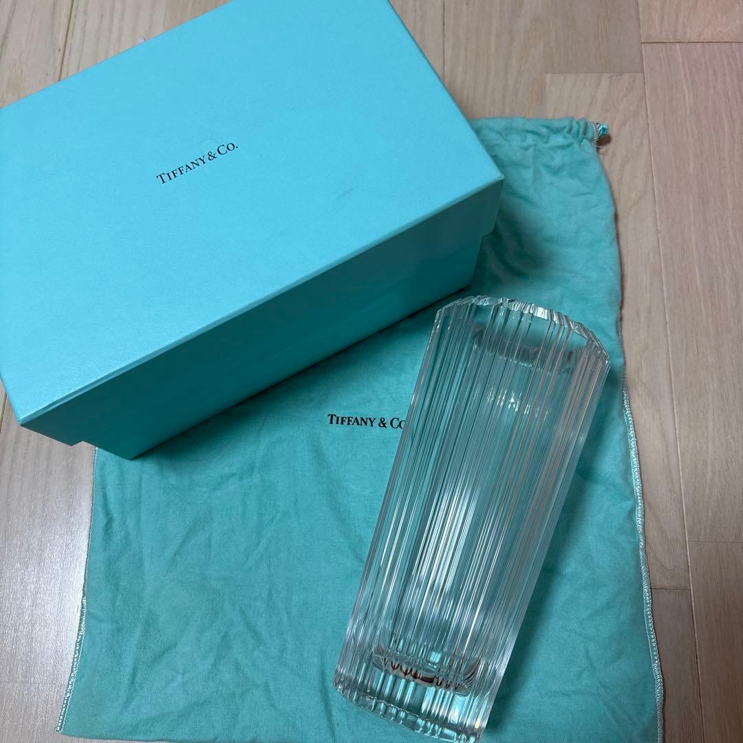 専用★Tiffany & Co. クリアガラス花瓶
