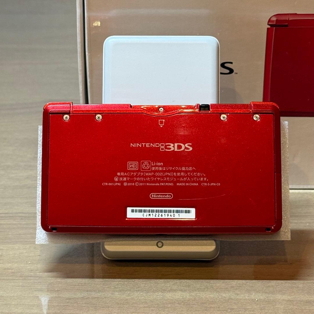 5-253 ニンテンドー3DS メタリックレッド 箱付き