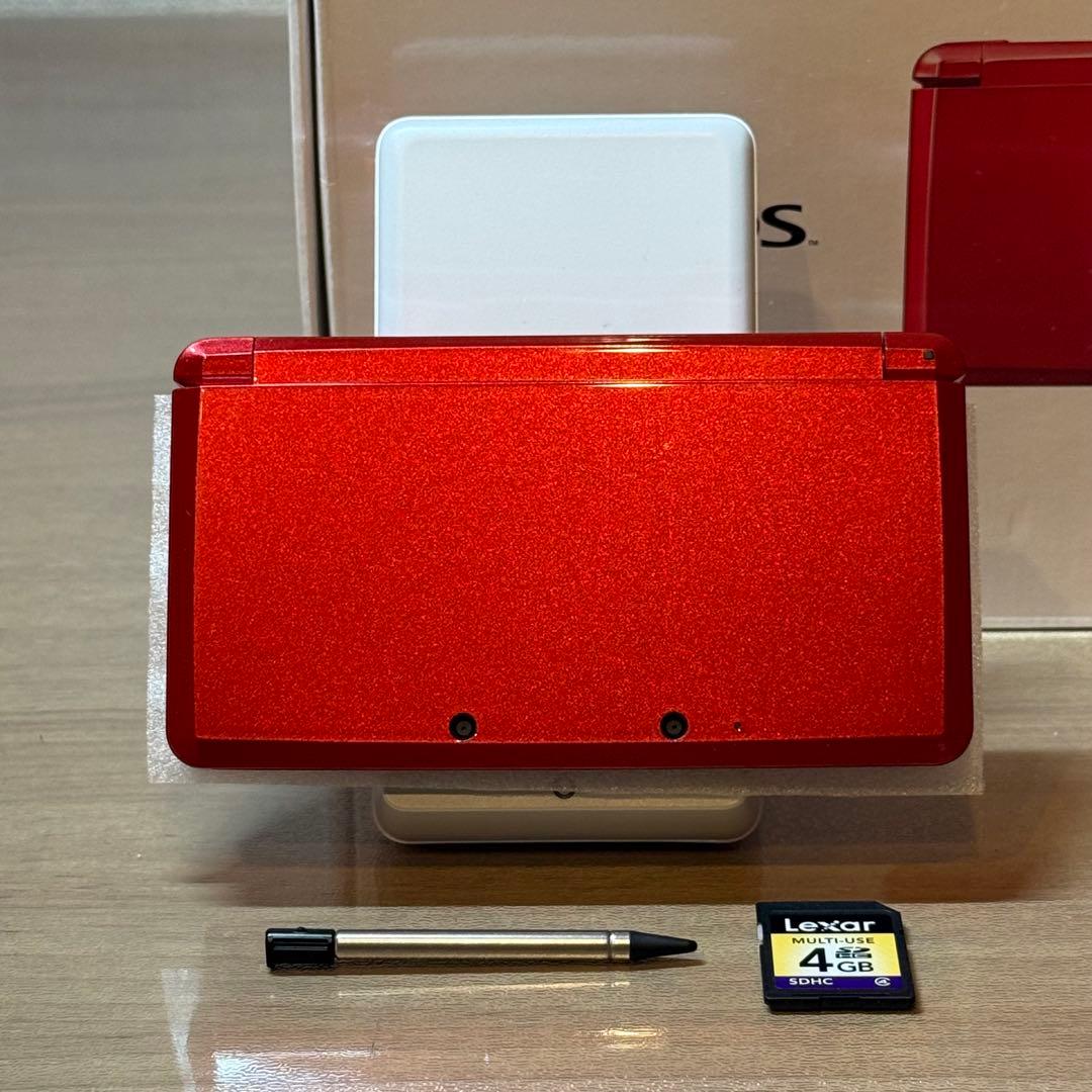 5-253 ニンテンドー3DS メタリックレッド 箱付き