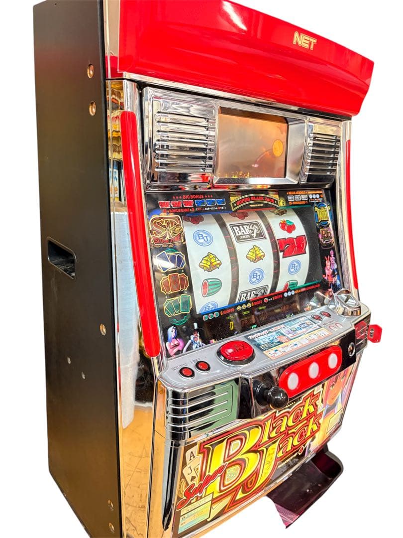 【送料込】スーパーブラックジャック パチスロ 実機 直接引取可