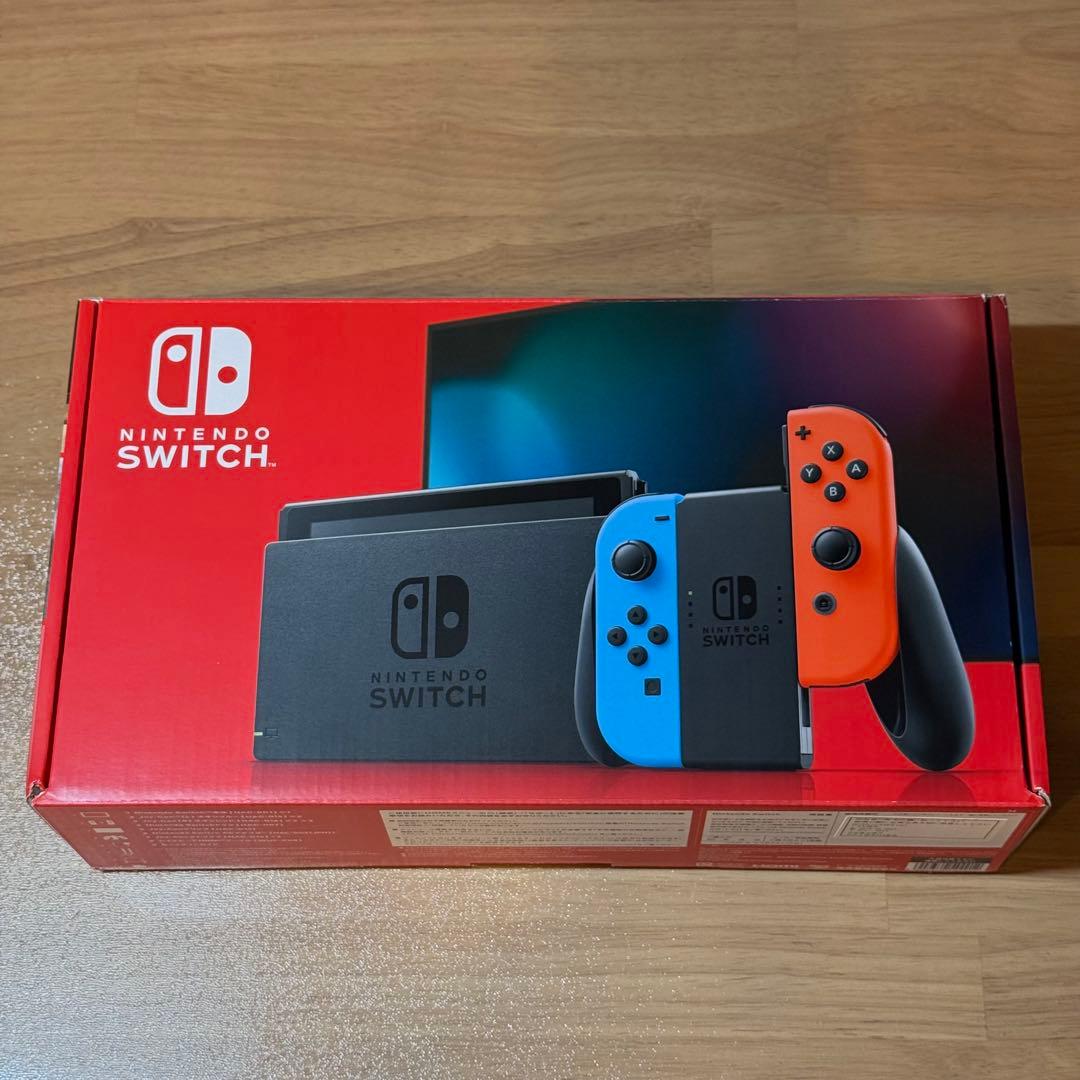 6-270 Switch 本体 バッテリー強化版 箱付き