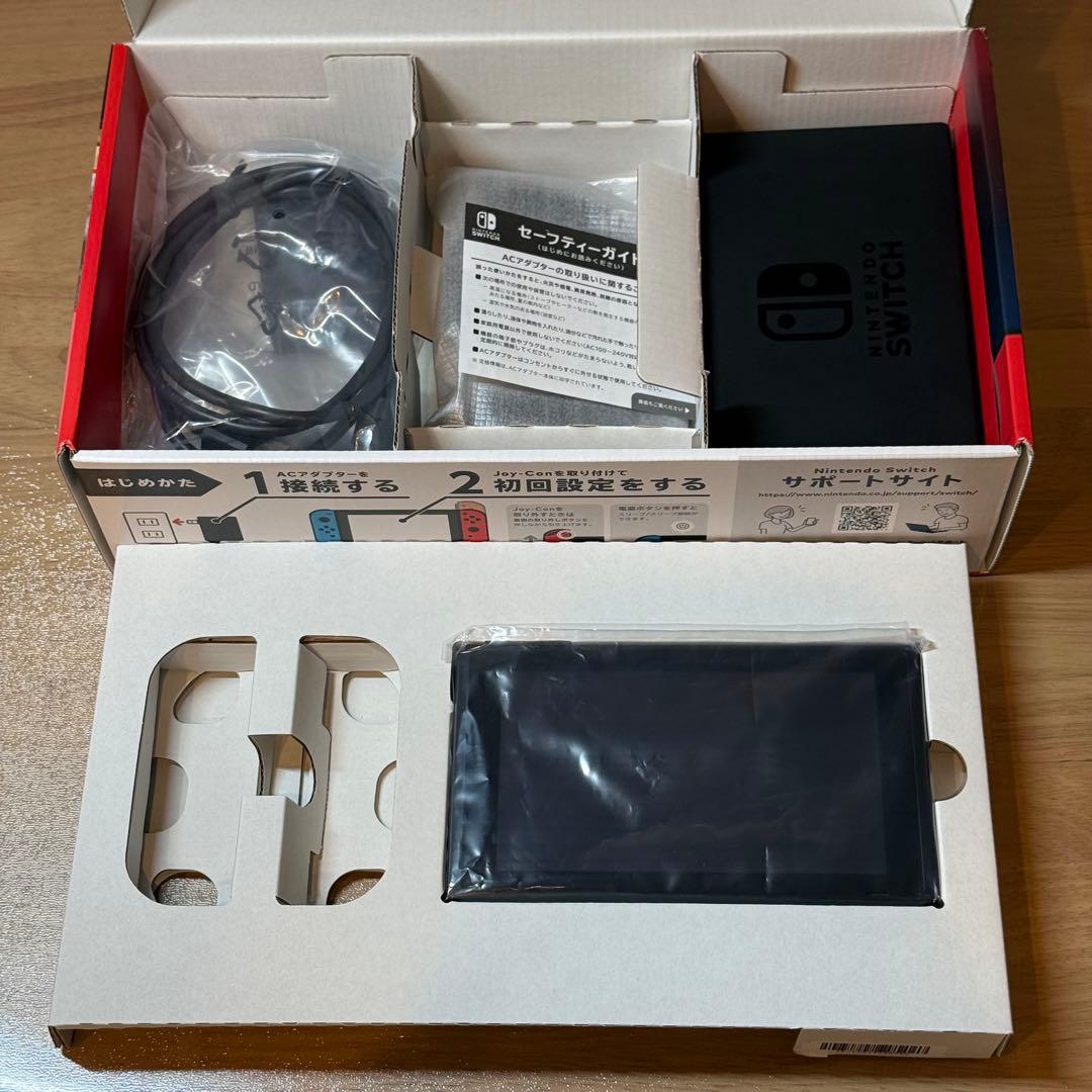 6-270 Switch 本体 バッテリー強化版 箱付き