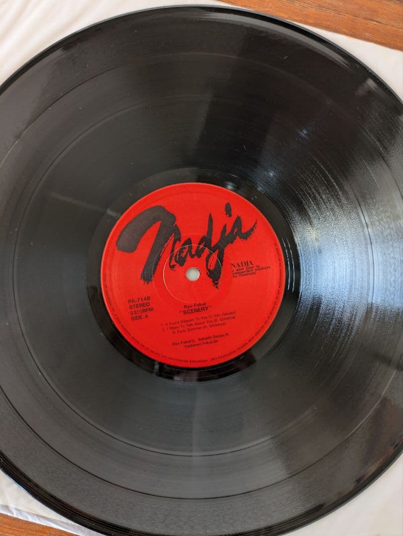 福居良 SCENERY レコード　オリジナル盤(PA7148)