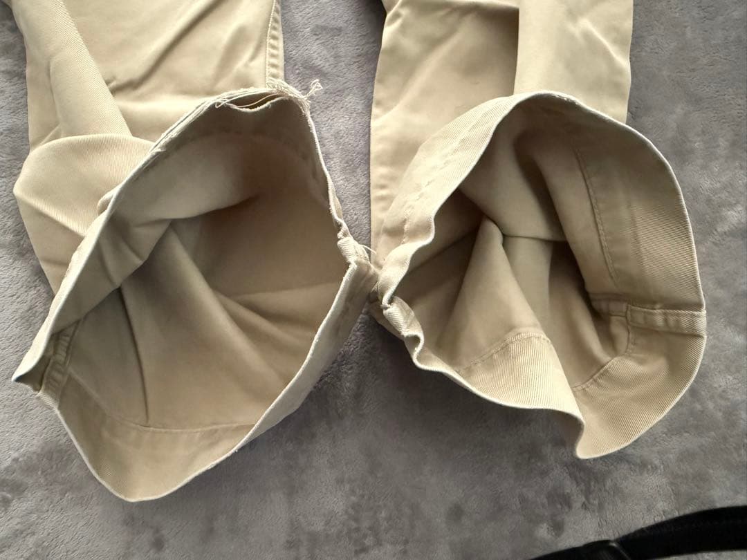 着画あり　実物　ダブルシーム　 usarmy 45カーキ