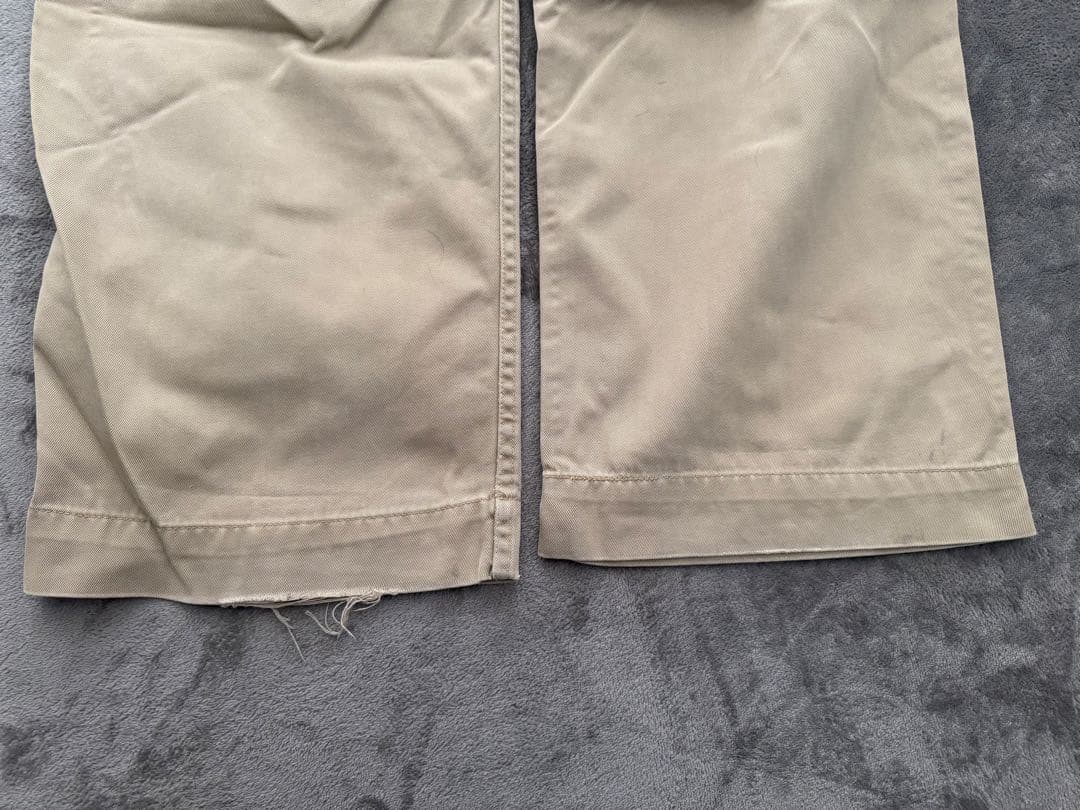 着画あり　実物　ダブルシーム　 usarmy 45カーキ