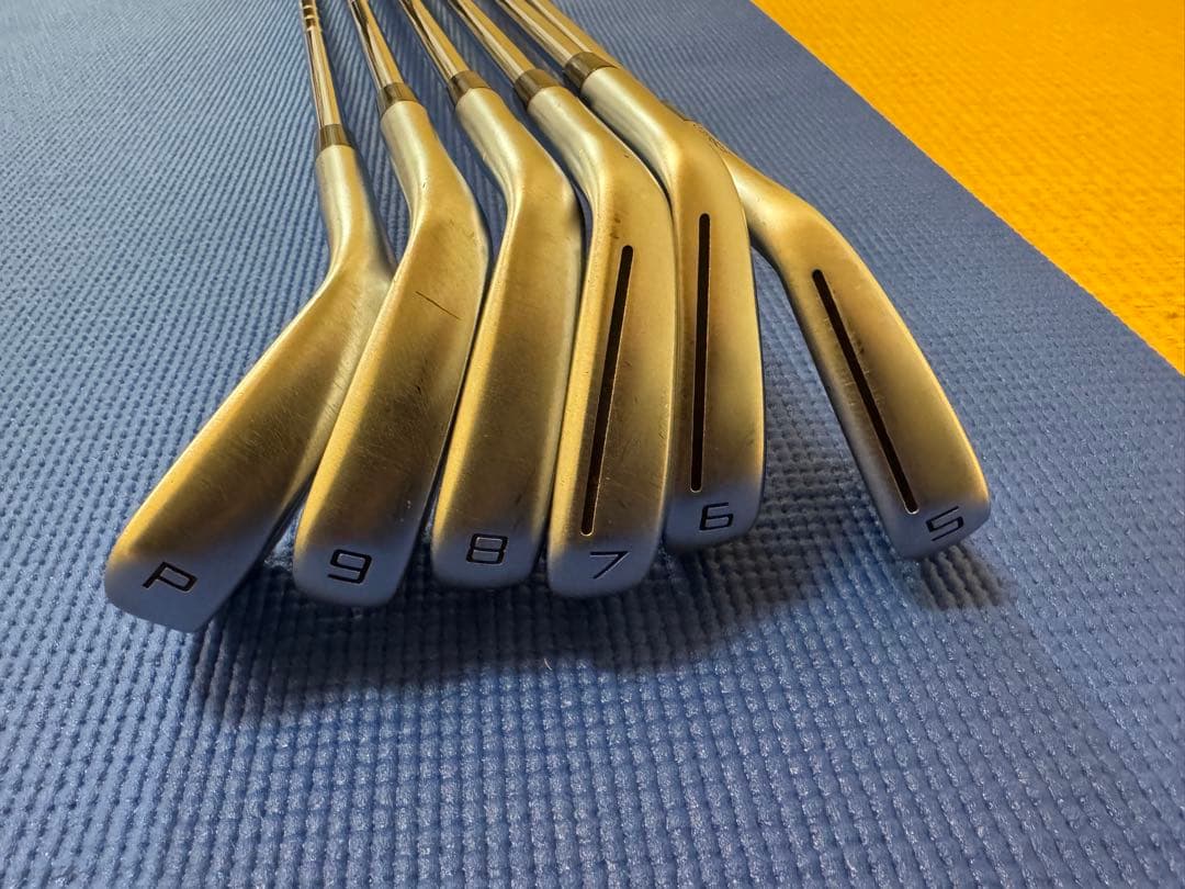 テーラーメイドP790 2021年アイアン 6本（5〜PW） モーダス105 S