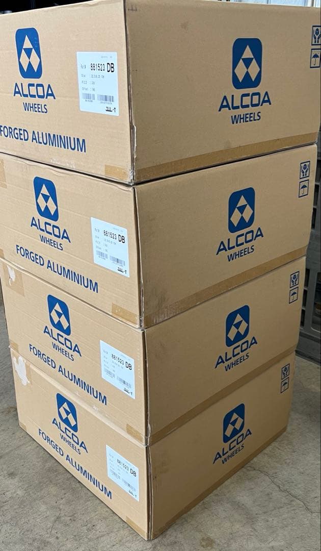 アルコア　デュラブライト　アルミホイール　10穴　4本　本日14時まで特別価格！