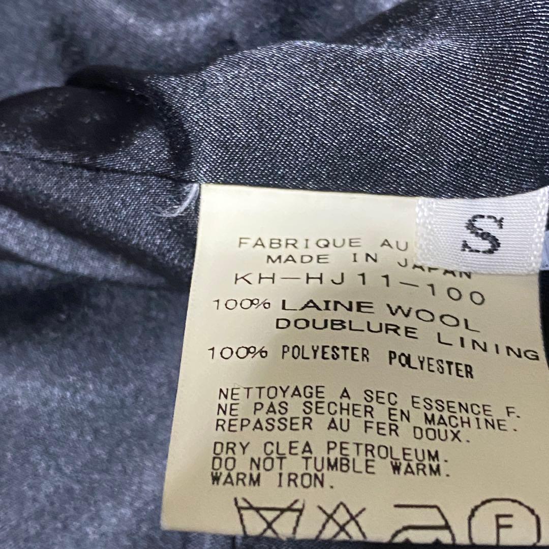 kiryuyrik テーラードジャケット ウールギャバジン 黒 ビジュアル系