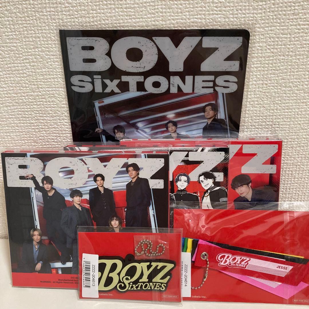 sixtones cd dvd まとめ売り　特典　クリアファイル　ブルーレイ